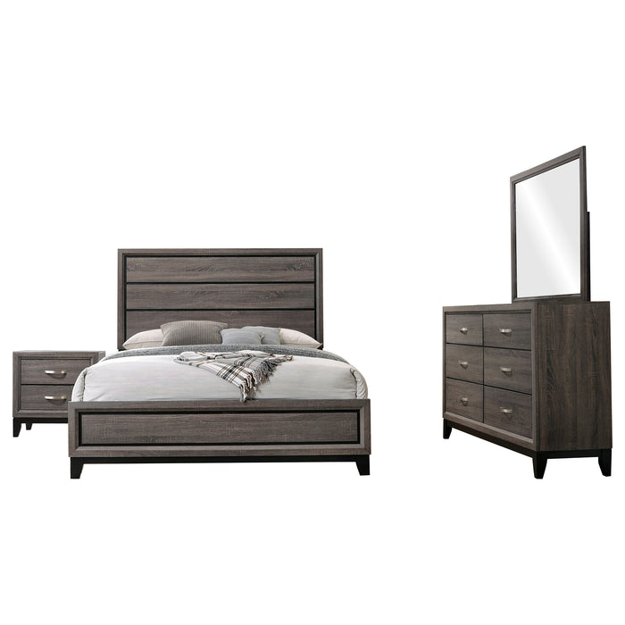 Watson 4-piece California King Bedroom Set Grey Oak