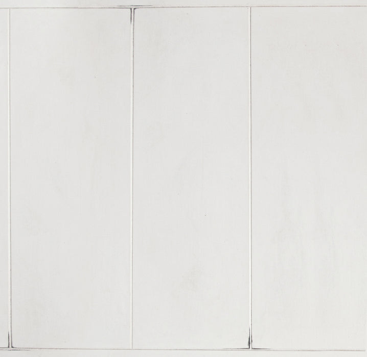 McKinney Eastern King LED Light Panel Bed Vintage White