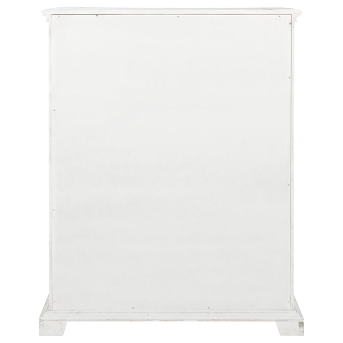 McKinney 5-drawer Bedroom Chest of Drawers Vintage White