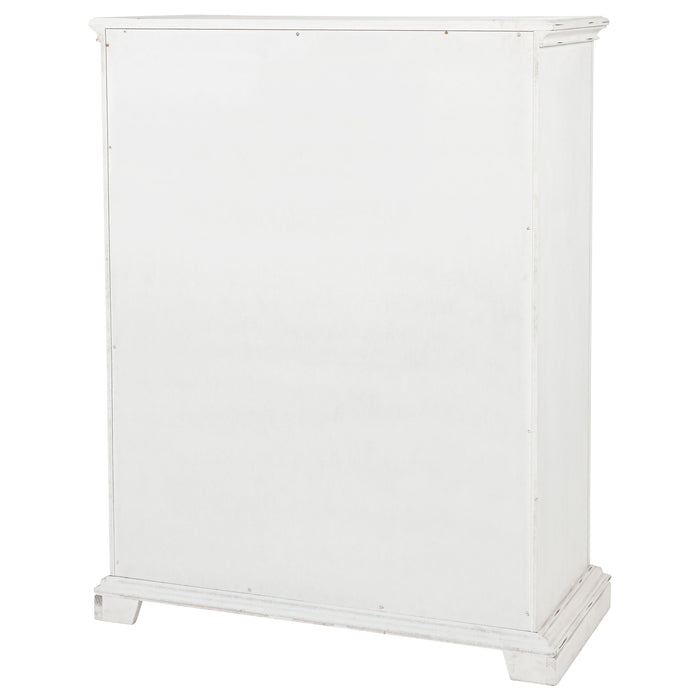 McKinney 5-drawer Bedroom Chest of Drawers Vintage White