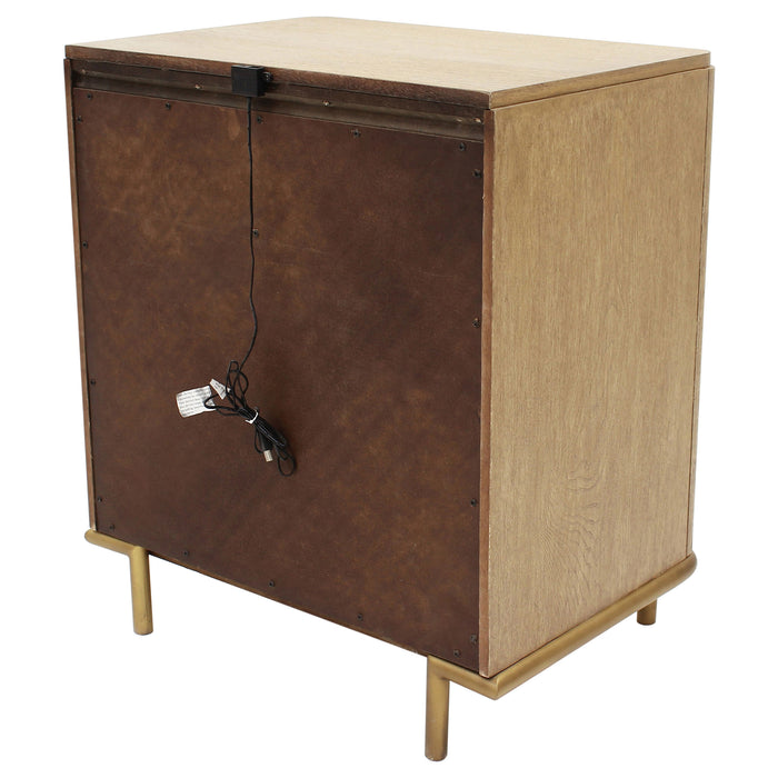 Arini 3-drawer Nightstand Sand Wash