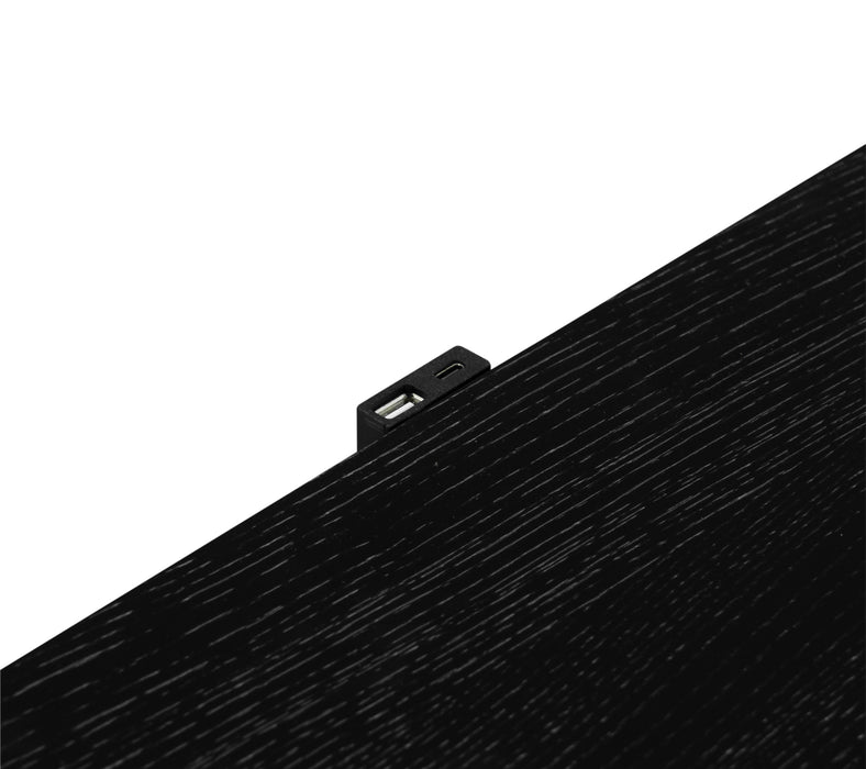 Arini 3-drawer Nightstand Black