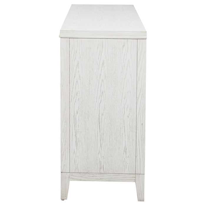 Marielle 6-drawer Bedroom Dresser Distressed White