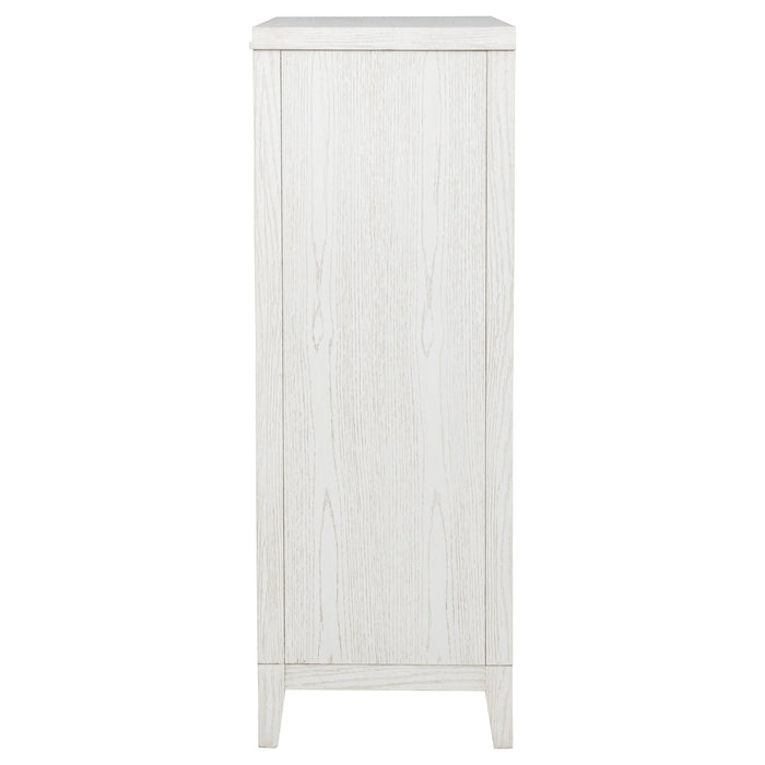 Marielle 5-drawer Bedroom Chest Distressed White