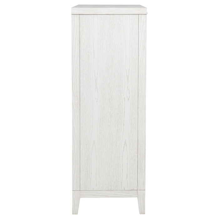 Marielle 5-drawer Bedroom Chest Distressed White