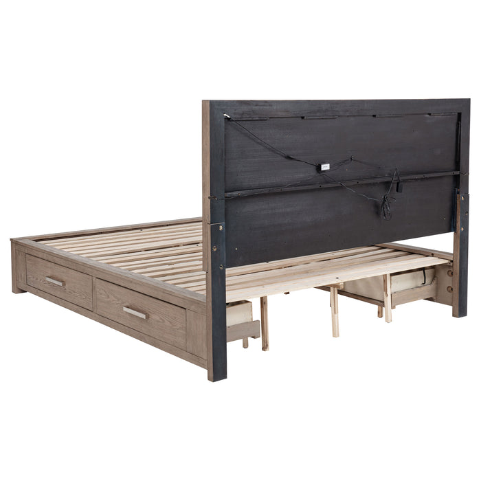Kenora 5-piece California King Bedroom Set Barley Brown