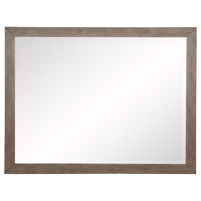 Kenora Dresser Mirror Barley Brown