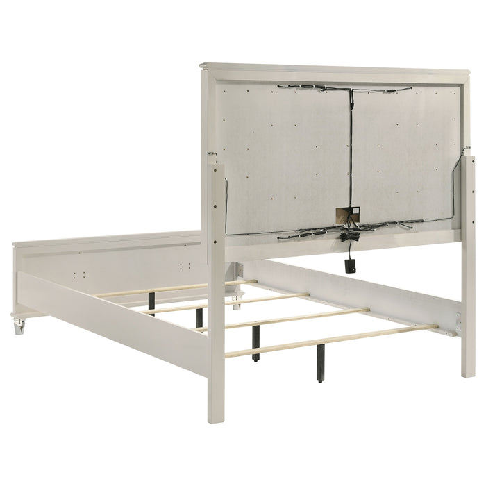 Olivia 5-piece Queen Bedroom Set Pearl White