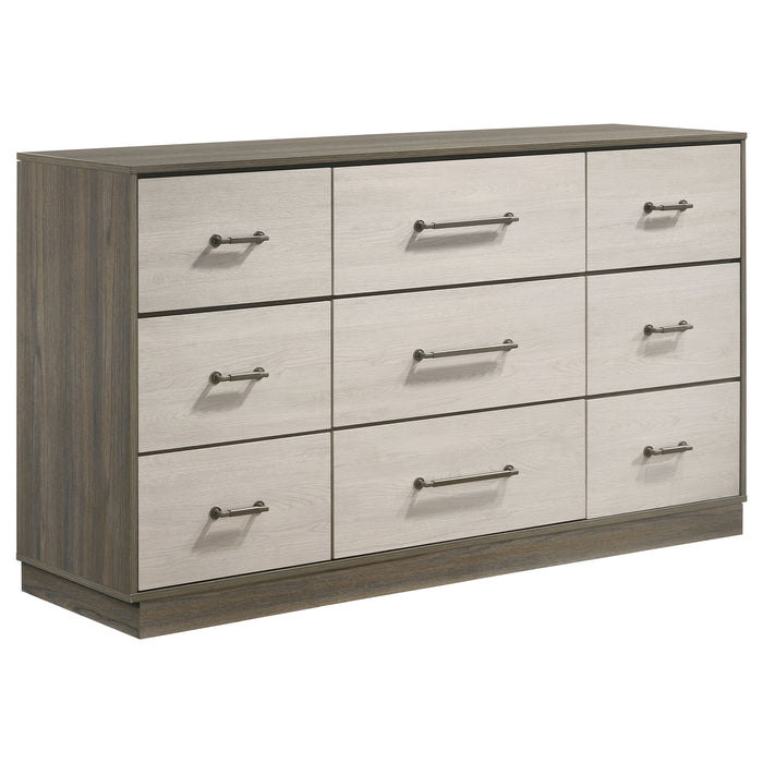 Fenwick 4-piece Eastern King Bedroom Set Grey Oak