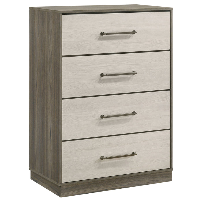 Fenwick 5-piece Queen Bedroom Set Grey Oak