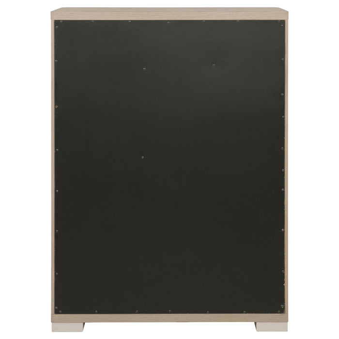 Ladera 5-drawer Bedroom Chest of Drawers Light Elm