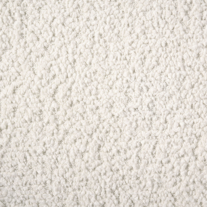 Dorset Fabric Upholstered Round Track Arm Sofa White