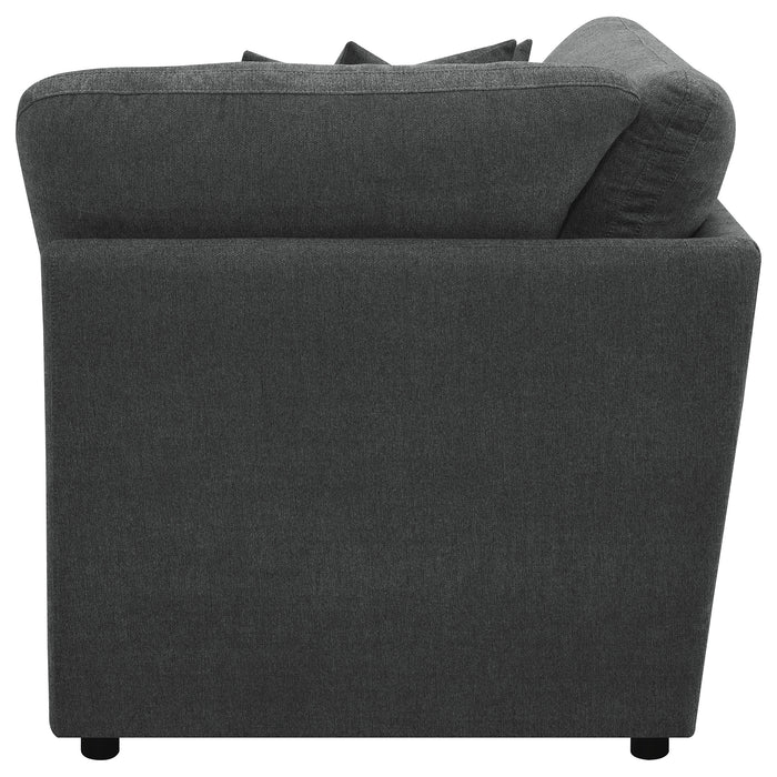 Collins Modular Corner Chair Dark Grey