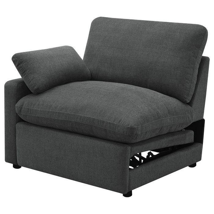 Collins Modular LAF Power Recliner Dark Grey