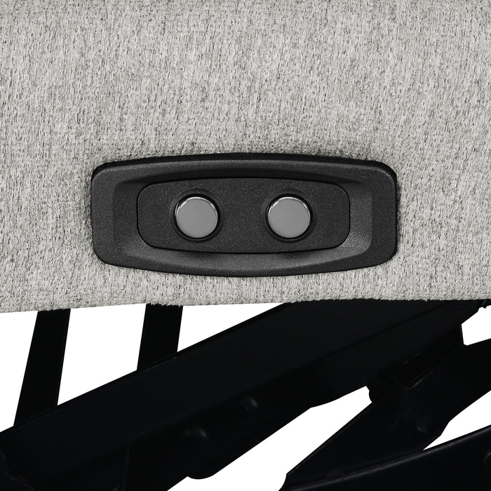 Collins Modular Power Armless Recliner Grey