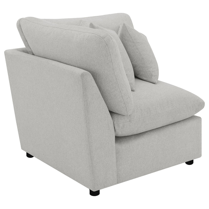 Collins Modular Corner Chair Grey