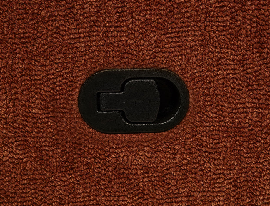 Navarro 2-piece Upholstered Reclining Sofa Set Orange