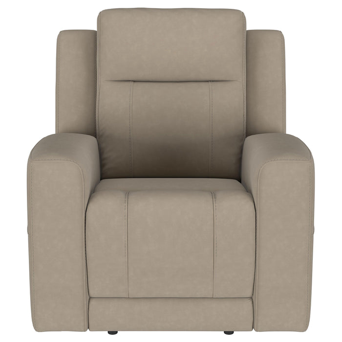 Brentwood Upholstered Recliner Chair Taupe