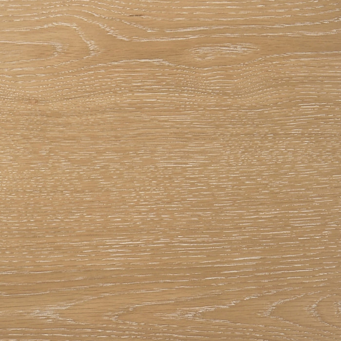 Ottowa Round Wood Side End Table with Shelf Light Oak