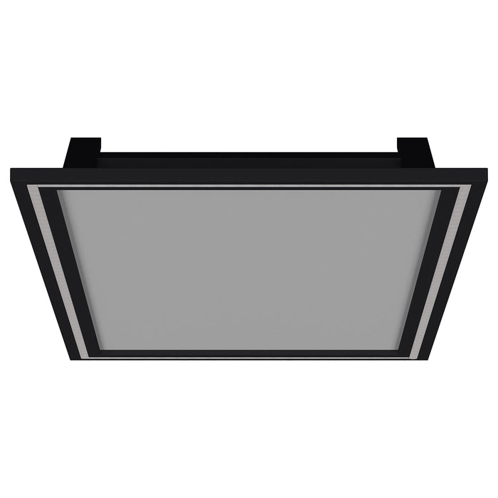 Windrose 28 x 67 Inch Tempered LED Standing Mirror Black