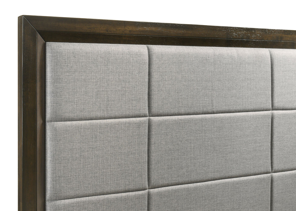 Atlas 4-piece Queen Bedroom Set Dark Oak