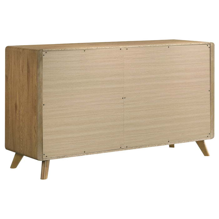 Bennett 4-piece Queen Bedroom Set Light Oak