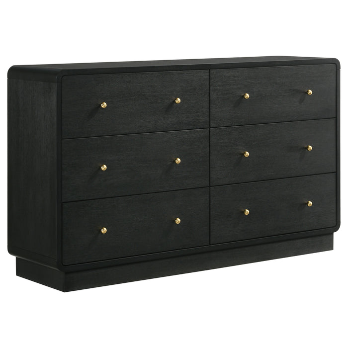 Cavelle 4-piece Full Bedroom Set Black