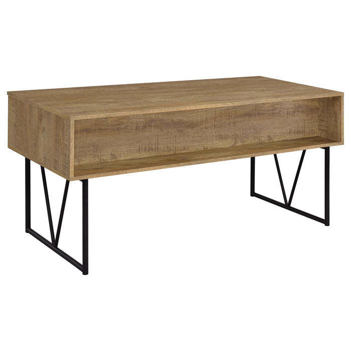 Analiese 63-inch 4-drawer Writing Desk Mango