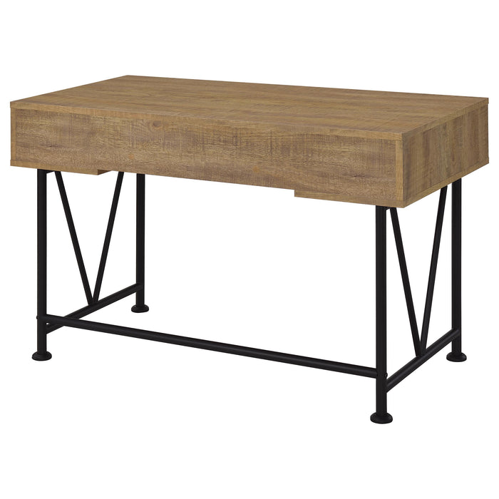 Analiese 47-inch 3-drawer Writing Desk Mango