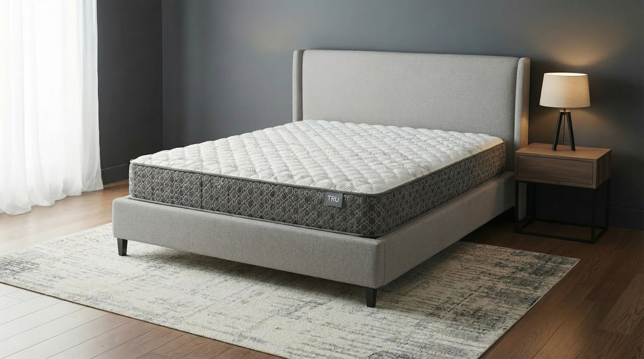 Hayes Twin Firm Tight Top Hybrid Mattress White
