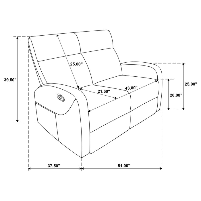 Hamilton Chenille Upholstered Manual Reclining Loveseat Sand