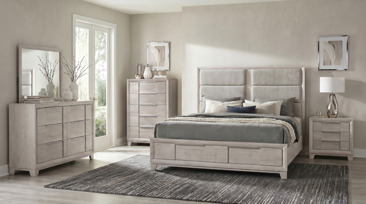 Farre 6-drawer Dresser Washed Grey