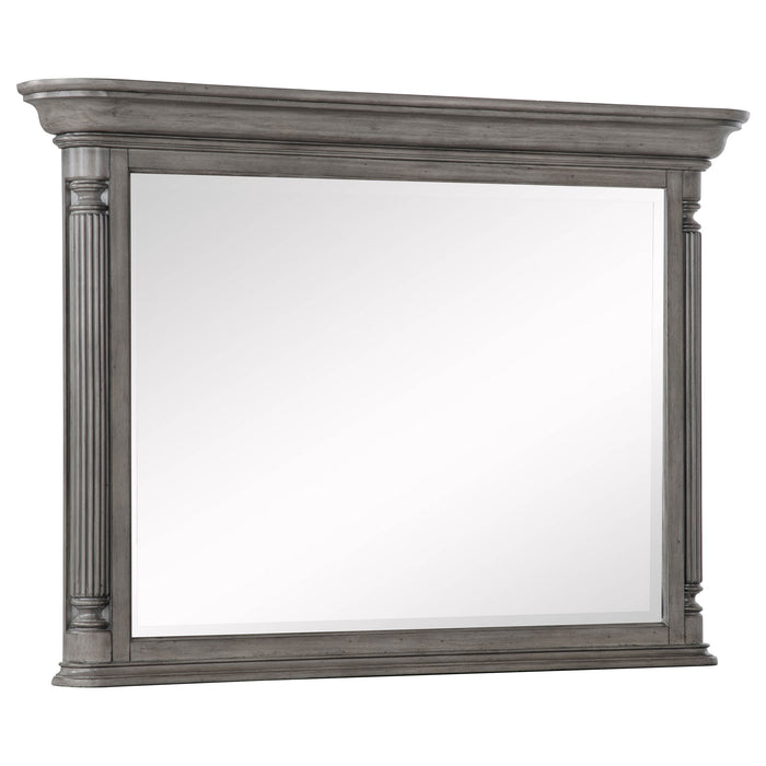 Cresswell 4-piece California King Storage Bedroom Set Taupe