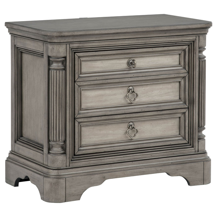 Cresswell 5-piece California King Bedroom Set Taupe