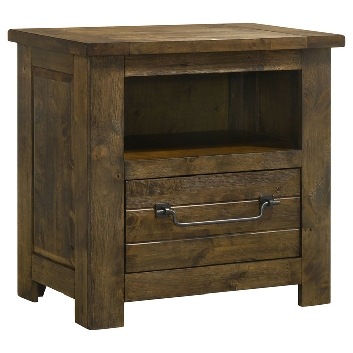 Doherty 4-piece California King Bedroom Set Rustic Brown