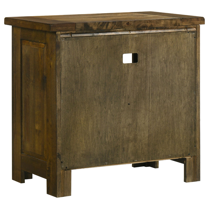 Doherty 5-piece Queen Bedroom Set Rustic Brown