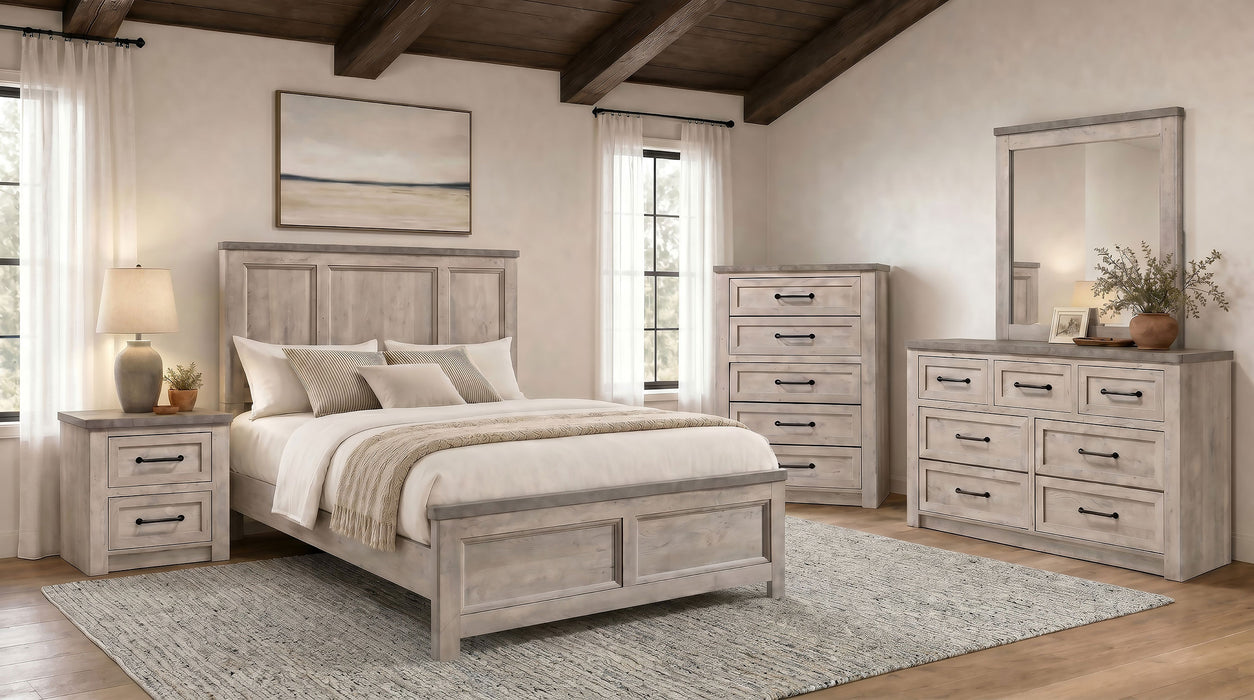 DRESSER WITH MIRROR
