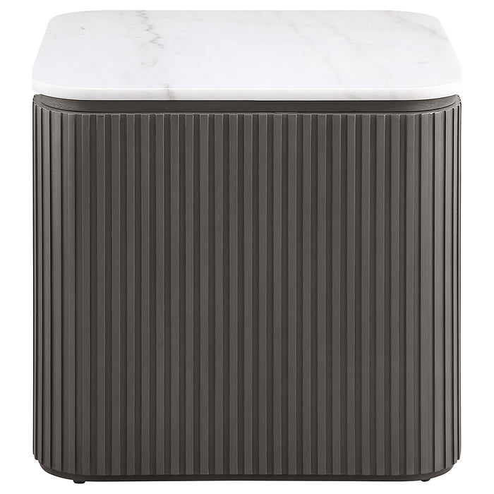 HP0426 End Table  Charcoal