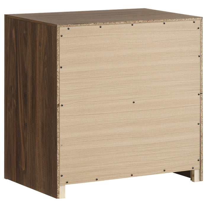 Etienne 5-piece Twin Bedroom Set Walnut