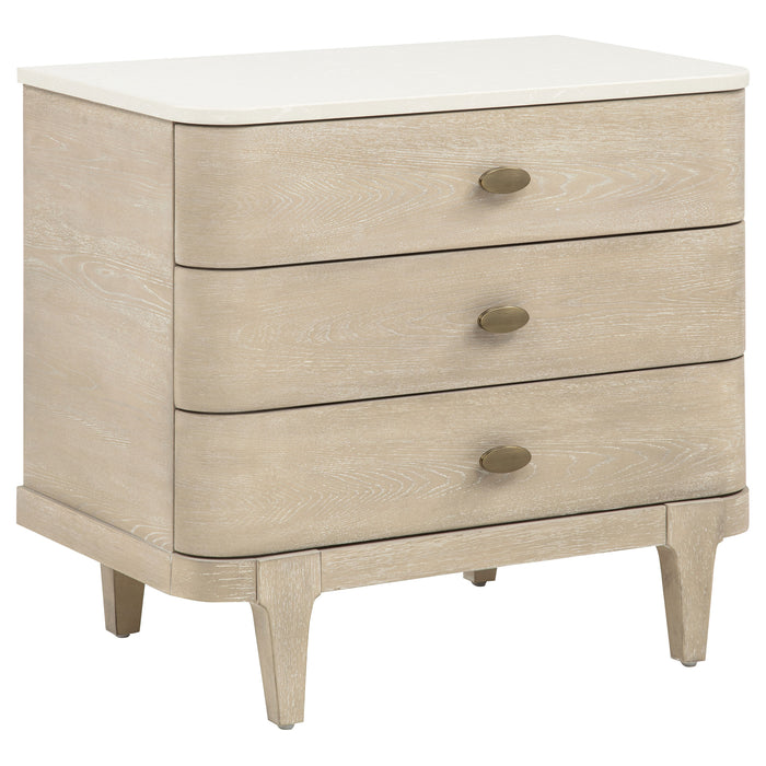 Lucaire 4-piece Queen Bedroom Set Sandstone