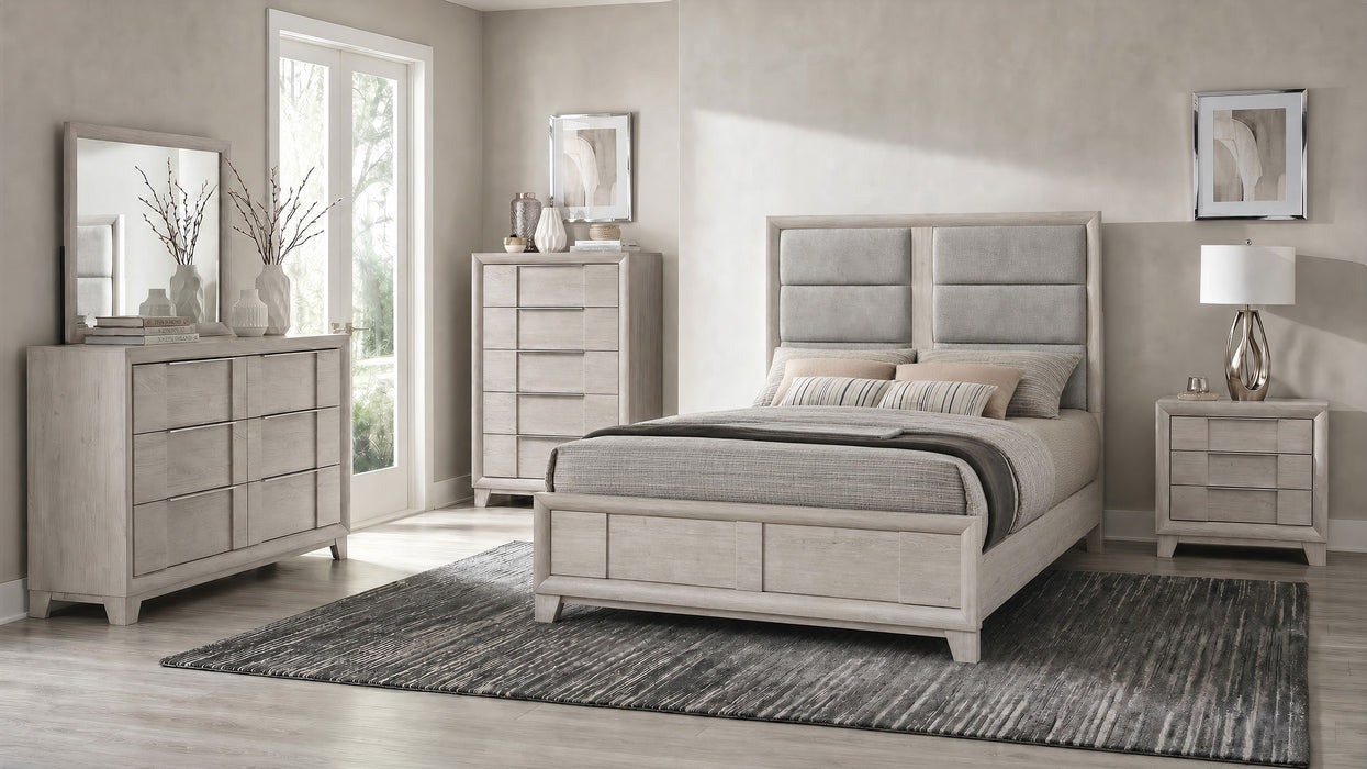 Farre 6-drawer Dresser Washed Grey