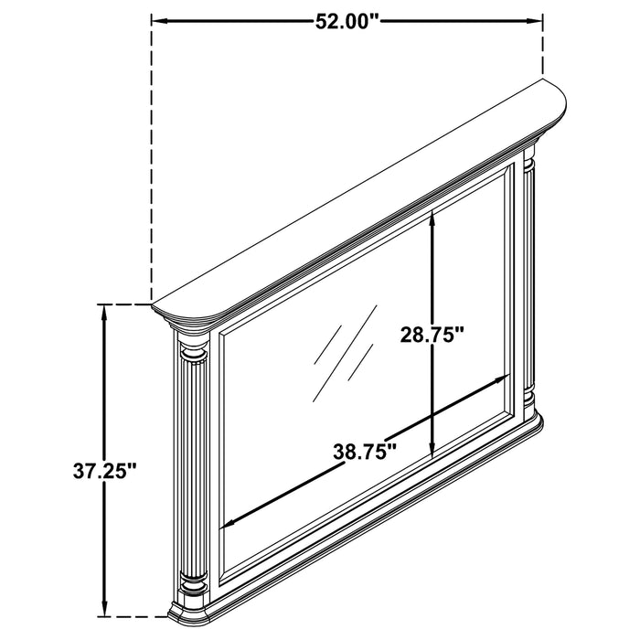 Cresswell 4-piece California King Storage Bedroom Set Weathered Taupe