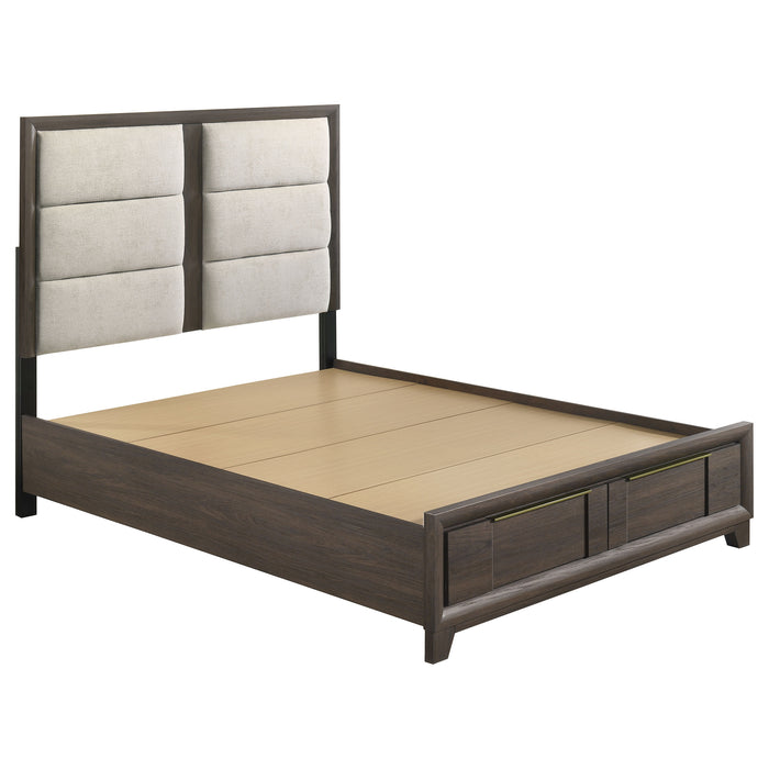 Farre 4-piece Queen Storage Bedroom Set Dark Brown