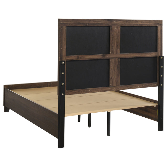 Farre 4-piece Queen Storage Bedroom Set Dark Brown