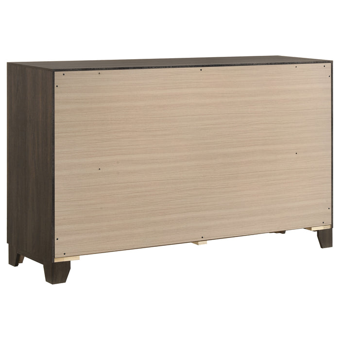 Farre 4-piece Queen Storage Bedroom Set Dark Brown