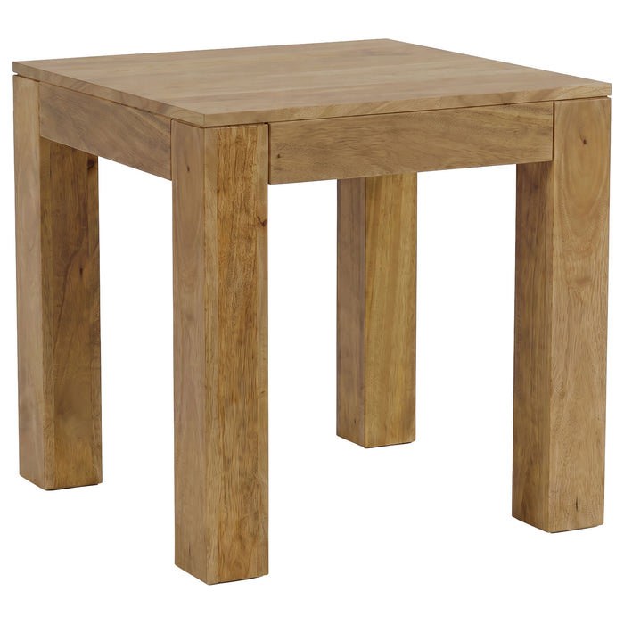 Butte 3-piece Mango Wood Coffee and End Table Set Natural
