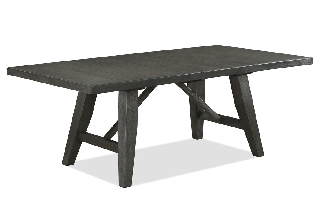Rufus - Dining Table (1 X 18 Leaf) - Black