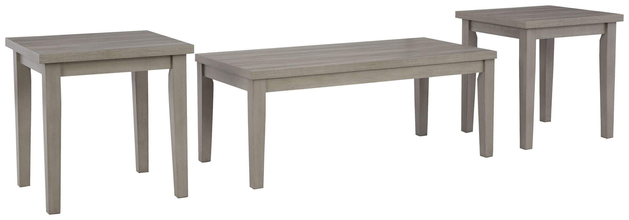 Loratti - Gray - Occasional Table Set (Set of 3)